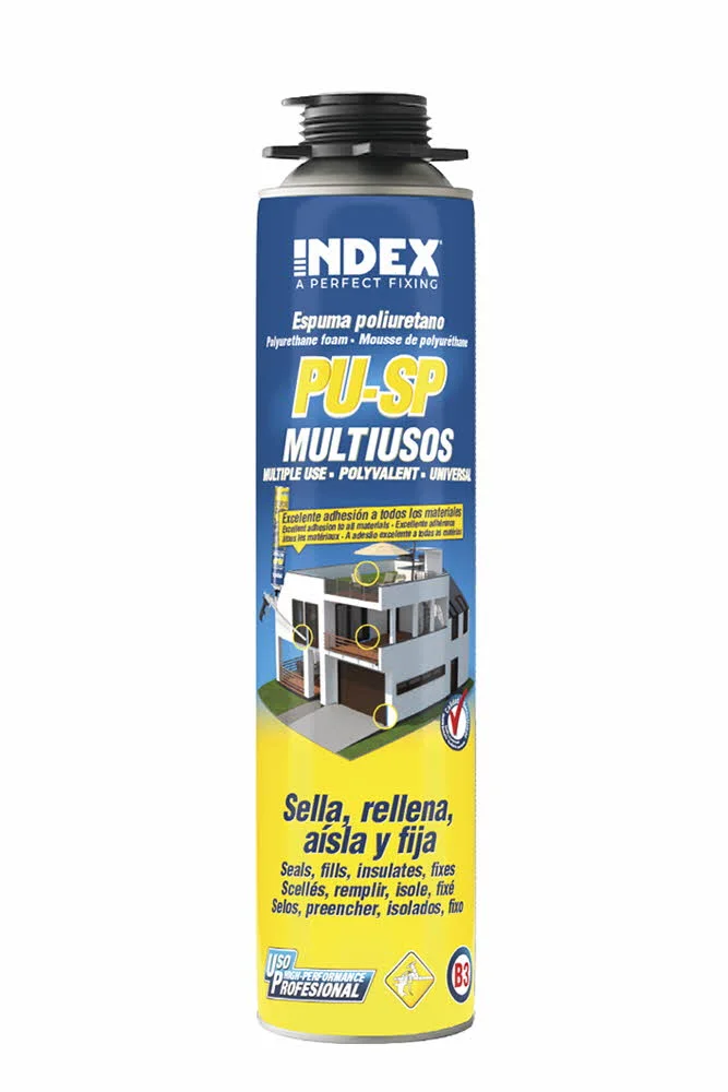 Mousse de polyuréthane multiusages 750ml - Application avec pistolet image