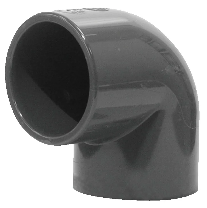 Coude 90° PVC pression petit rayon Femelle Femelle image