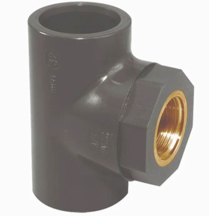 Tés à insert laiton taraudés 3/4" image