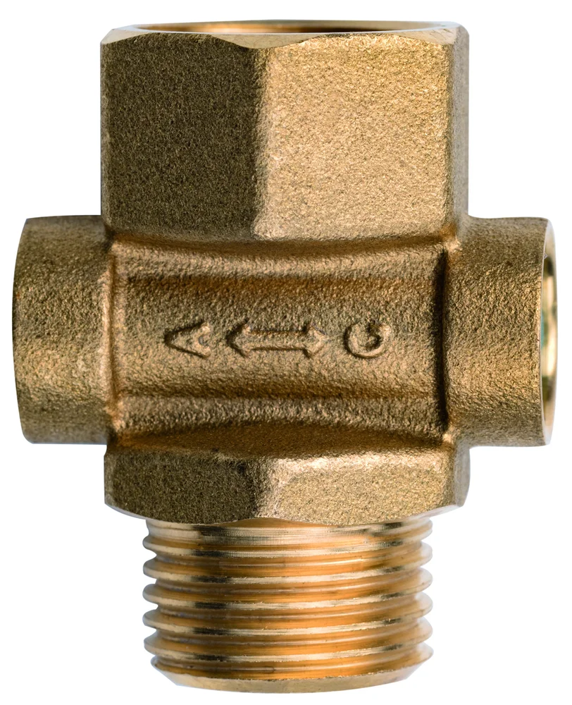 Robinet manomètre à bouton poussoir - Male - Femelle image