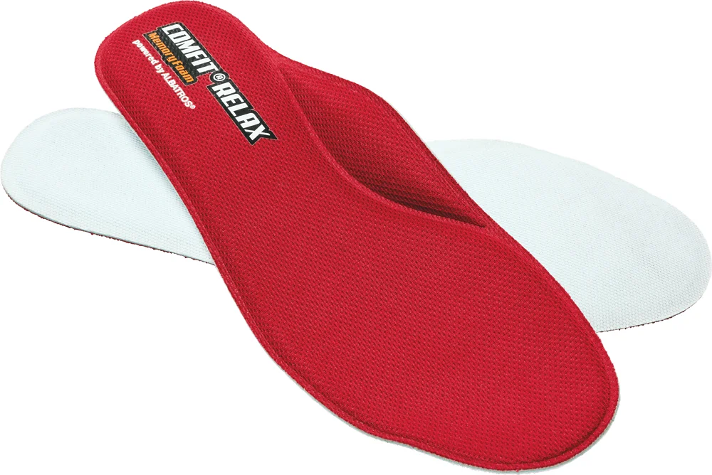 Semelles COMFIT®RELAX MEMORY FOAM - rouge image
