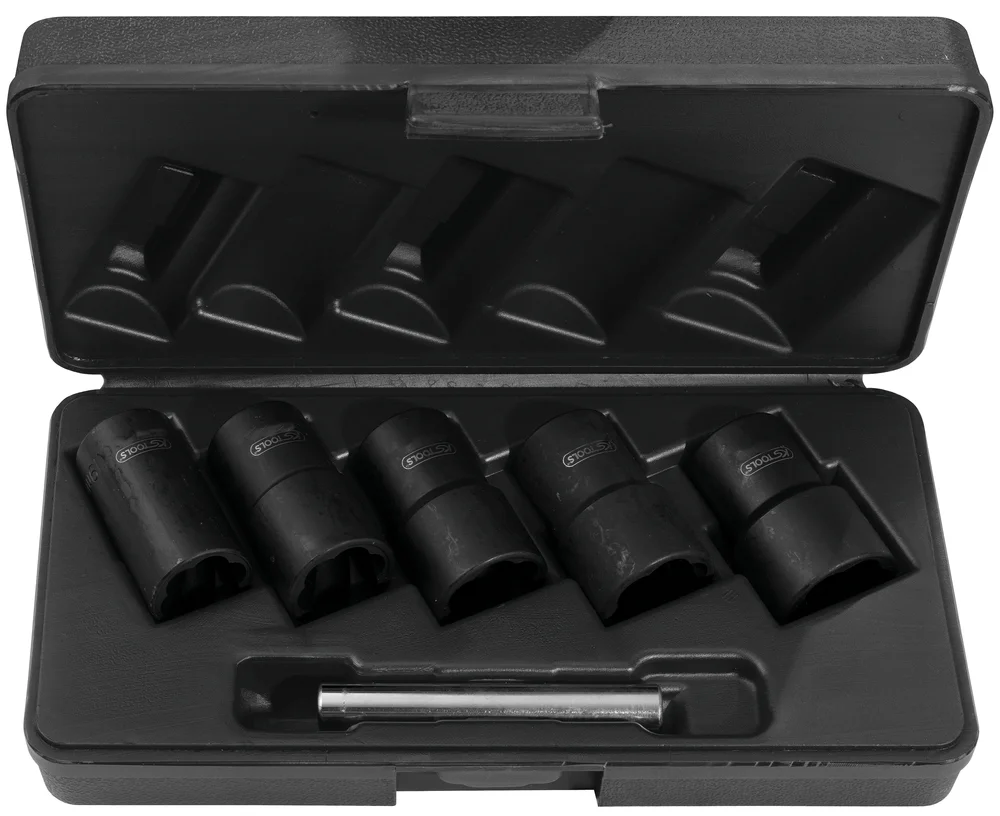 Coffret de douilles à chocs pour écrous et vis abimées, 6 pcs image