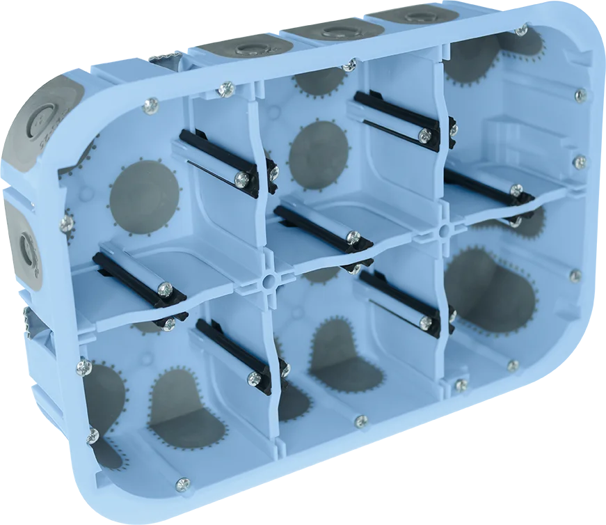 Boite d'appareillage - Ø67/68mm - Entraxe 71mm - Prof. 50mm - AIR'metic image