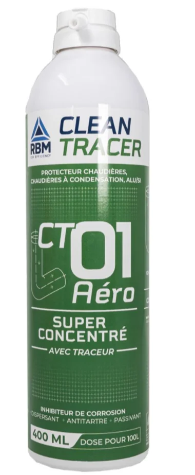 Protecteur chaudière CLEAN TRACER AEROSOL CT01 - 400ml image