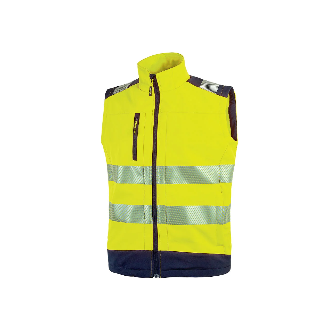 Gilet de travail sans manches haute visibilité DANY - Jaune Fluo image