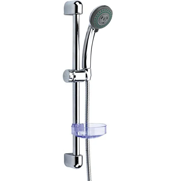 Ensemble sur barre de douche Hydrostyle - chrome - 2 jets image