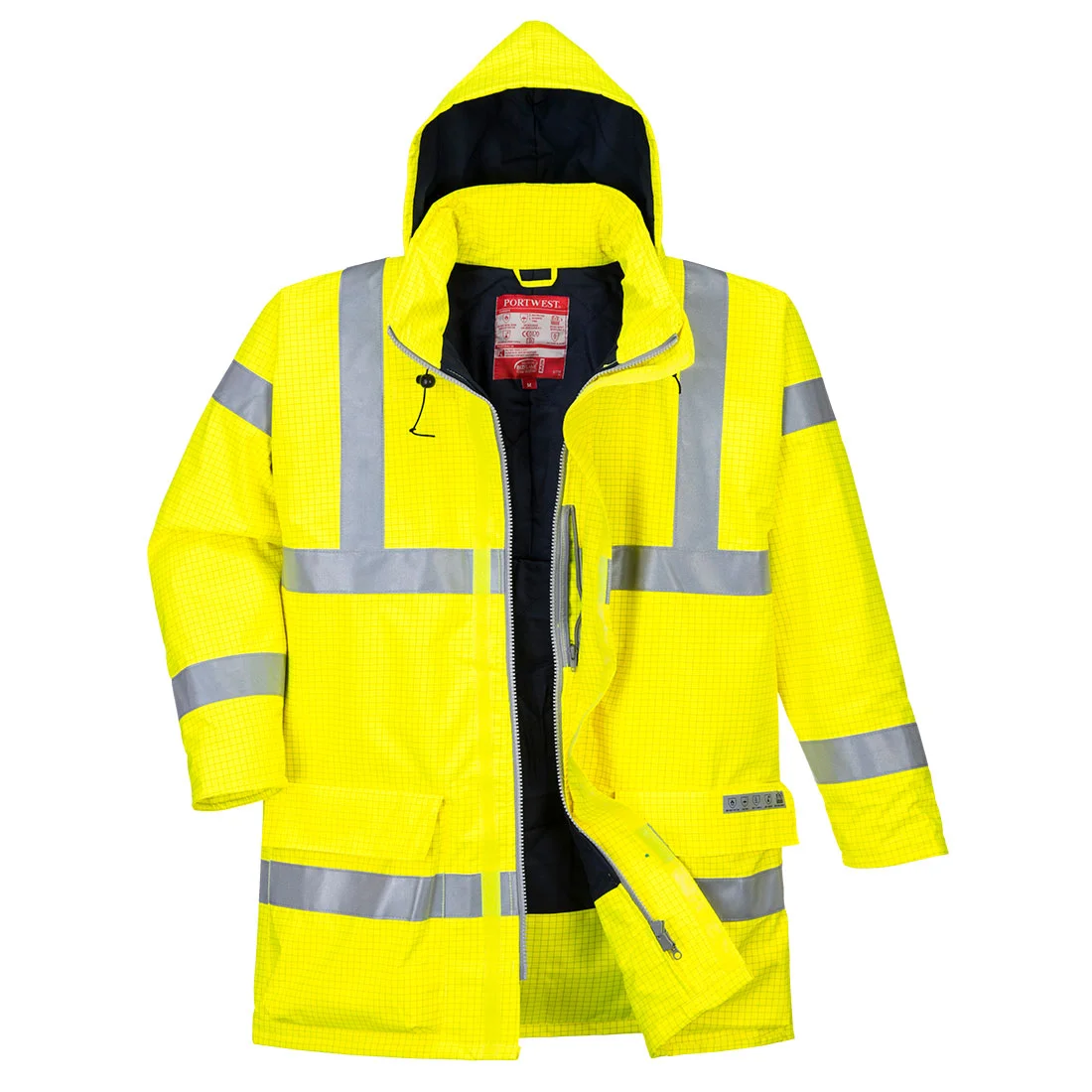 Parka Bizflame Rain Hi-Vis multirisque Jaune image