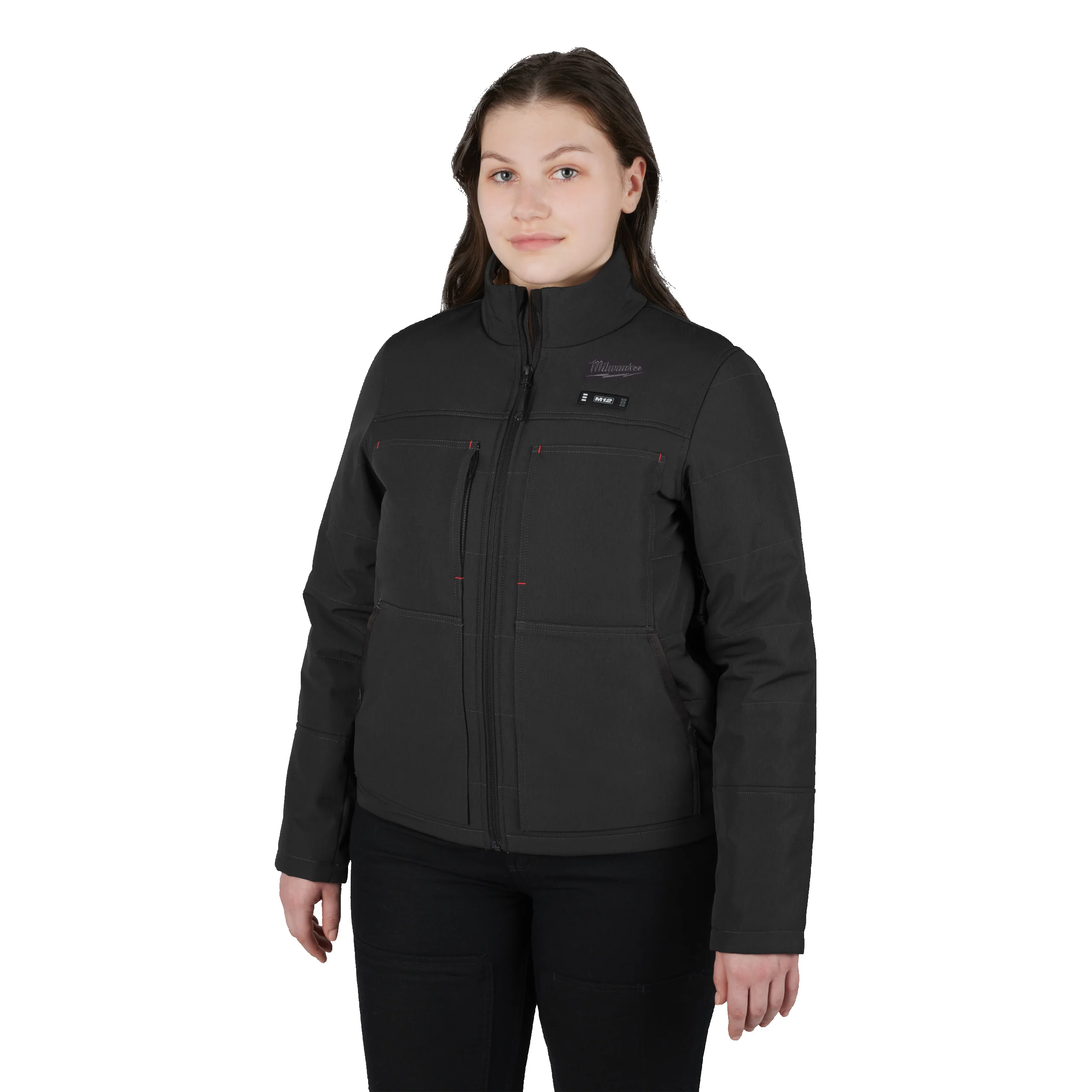 VESTE CHAUFFANTE FEMME RIPSTOP NOIR M12 HPJLBL2 image