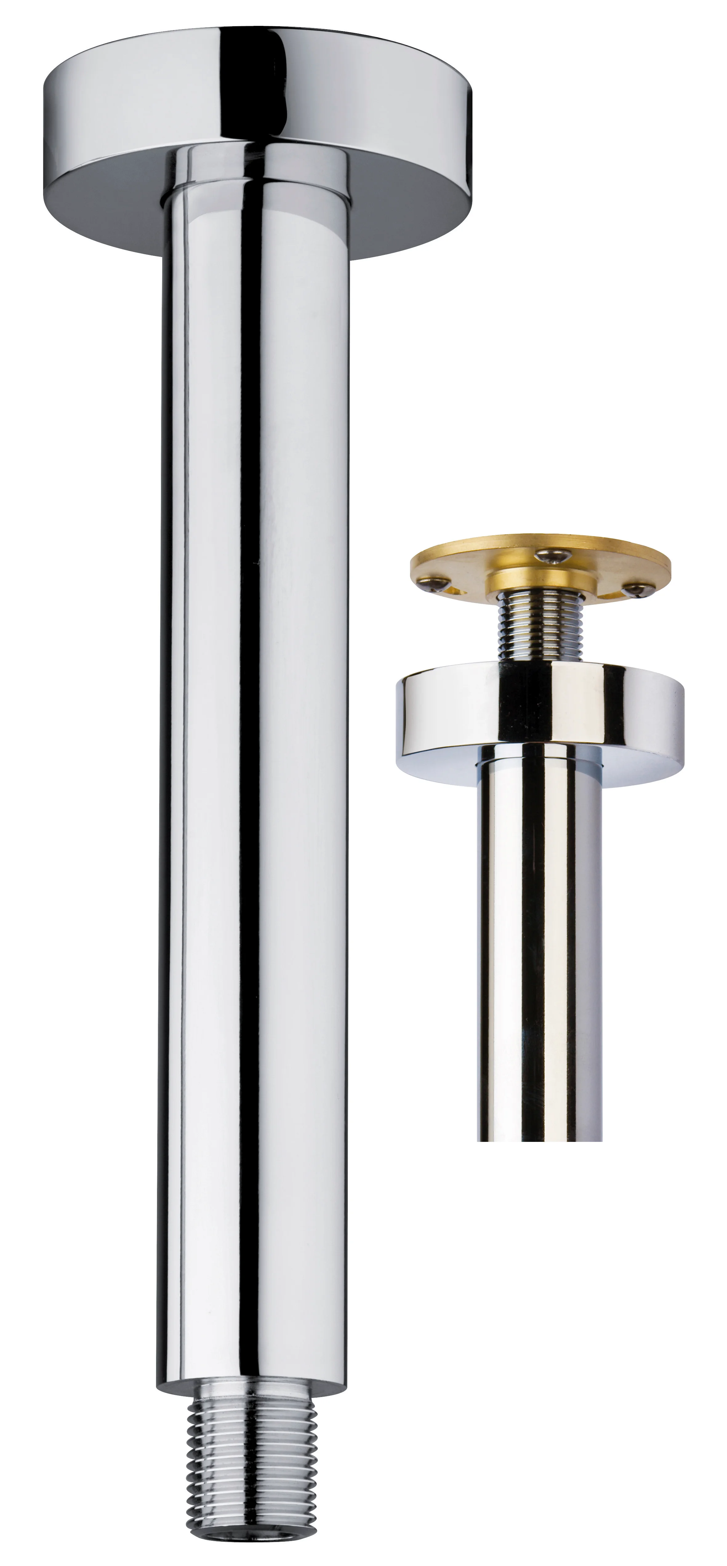 Bras de douche plafonnier Chrome image