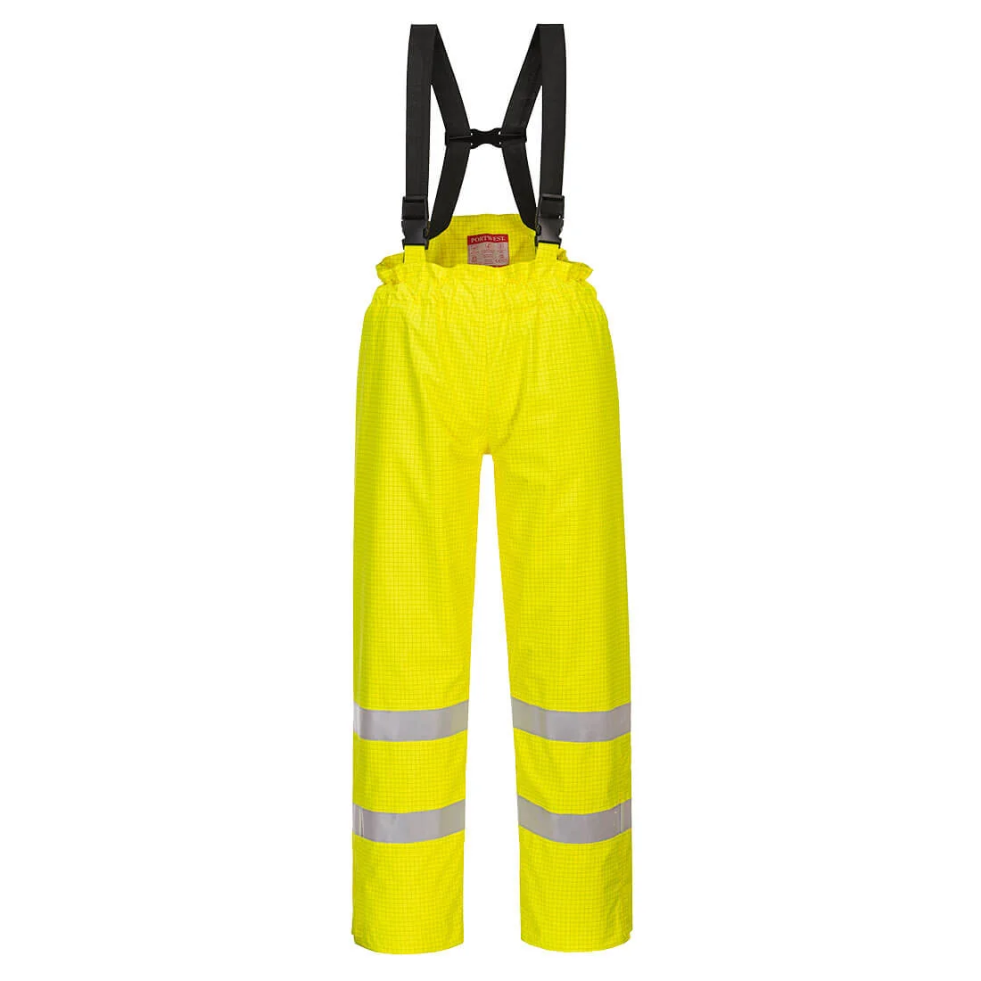 Pantalon Bizflame Rain doublé Hi-Vis FR Antistatique Jaune image