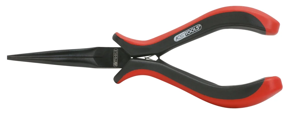 Pince électronique à bec long droit, 160 mm image