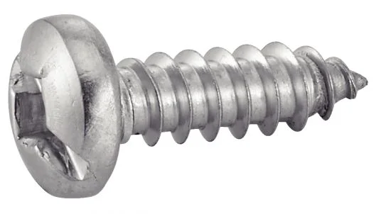 Vis à tole tête cylindrique empreinte carrée fendue - Inox A2 image