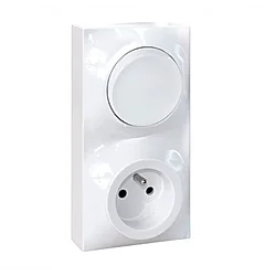 Mécanisme Bouton Poussoir Doigt Large 2 modules Céliane Legrand Mécanisme Bouton Poussoir Doigt Large 2 modules Céliane Legrand