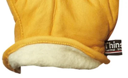 Lot de 12 paires de gants ALASKA fleur vachette doublé Thinsulate® image