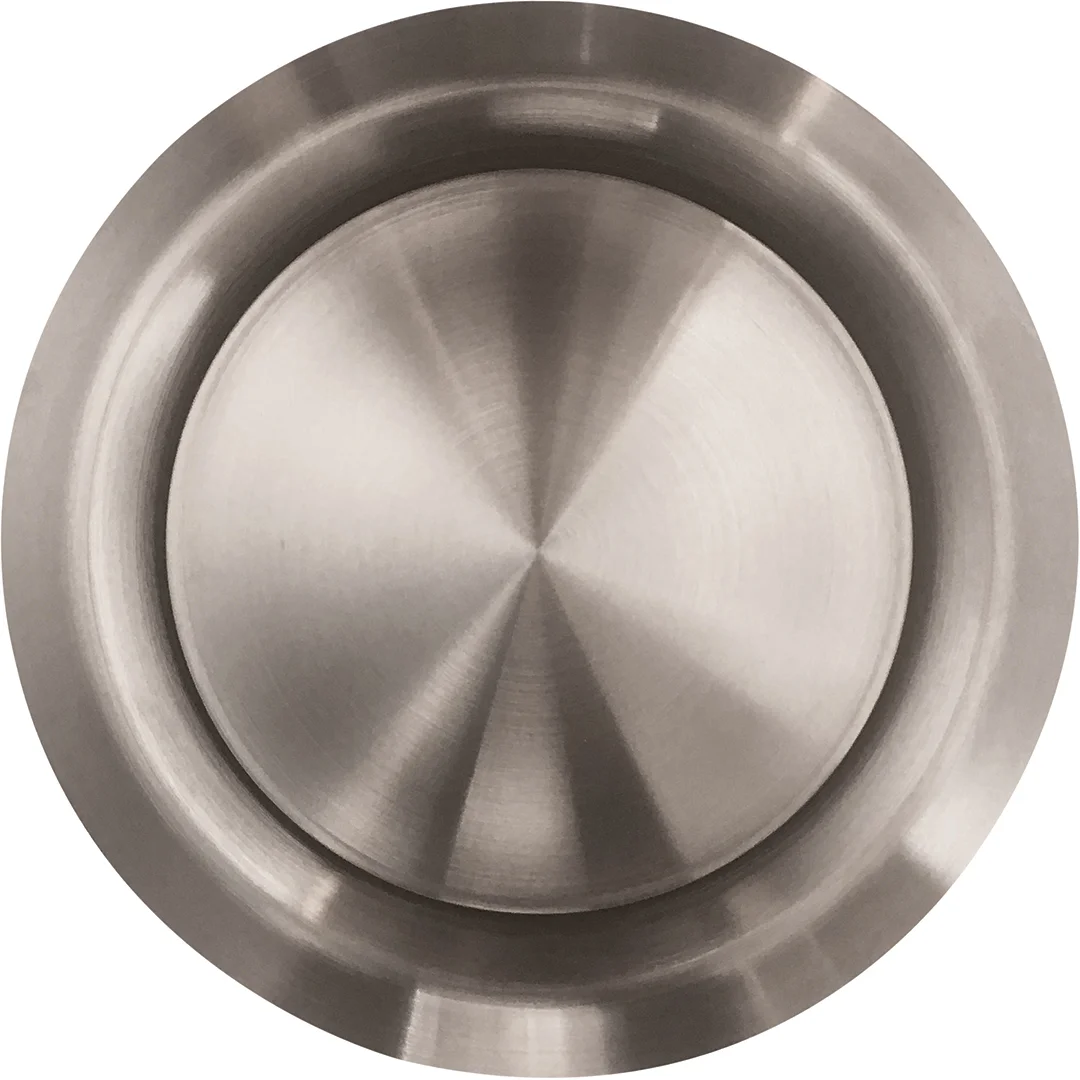 Bouche réglable extraction ou insufflation sans manchette - Inox brossé image