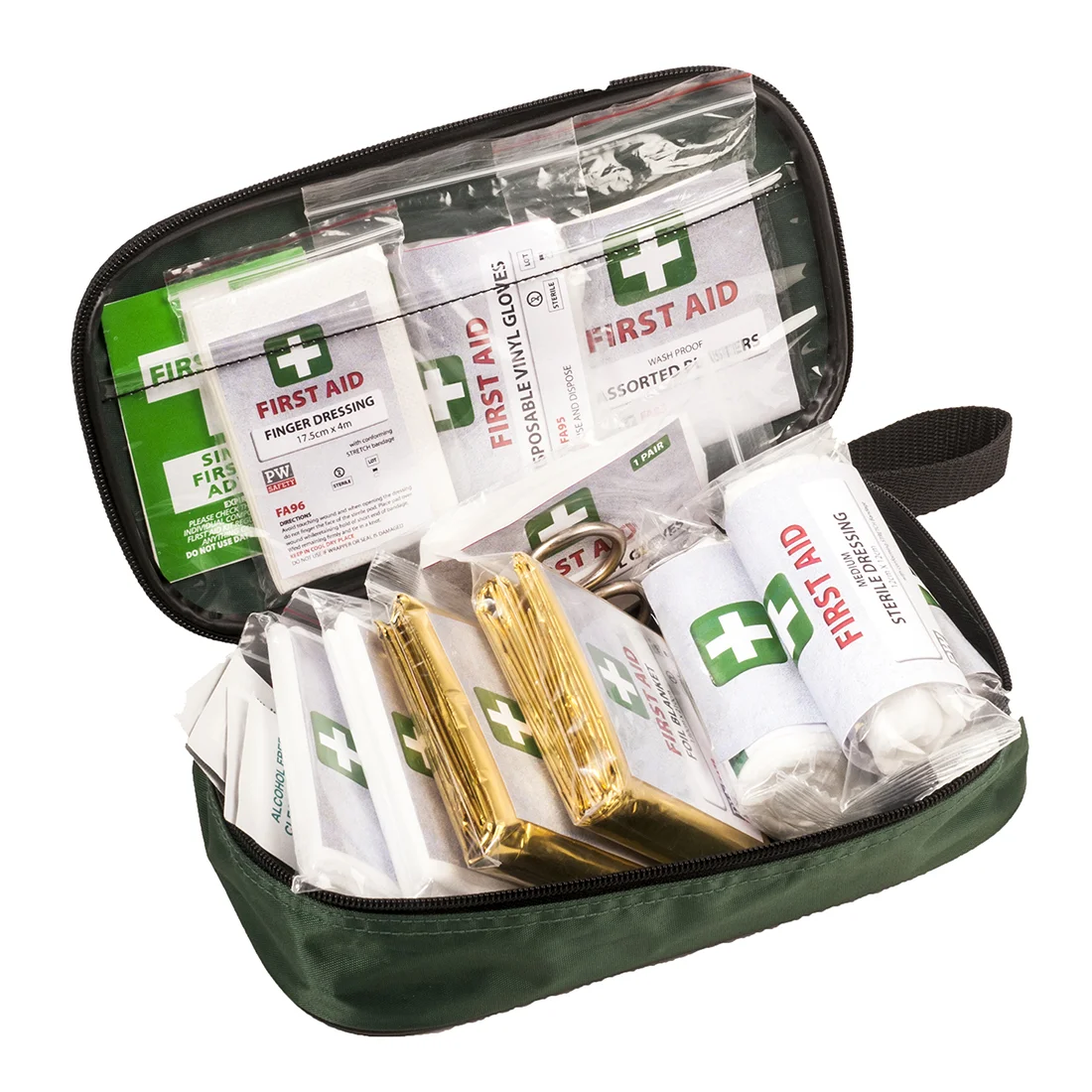 Kit secours véhicule 16 pers. Vert image