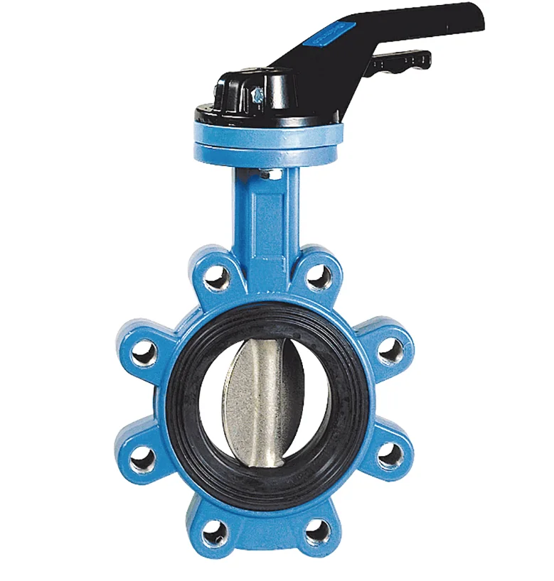 Vanne papillon Lug TTV Série 1162 Papillon inox, NBR - à levier image