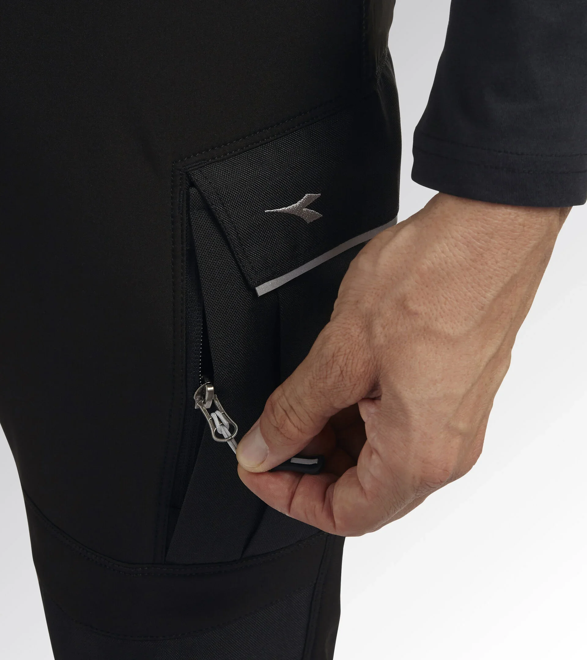 Pantalon De Gardien De But Diadora Padova – Noir – Taille M Jeunesse – Rembourré, DiaDry