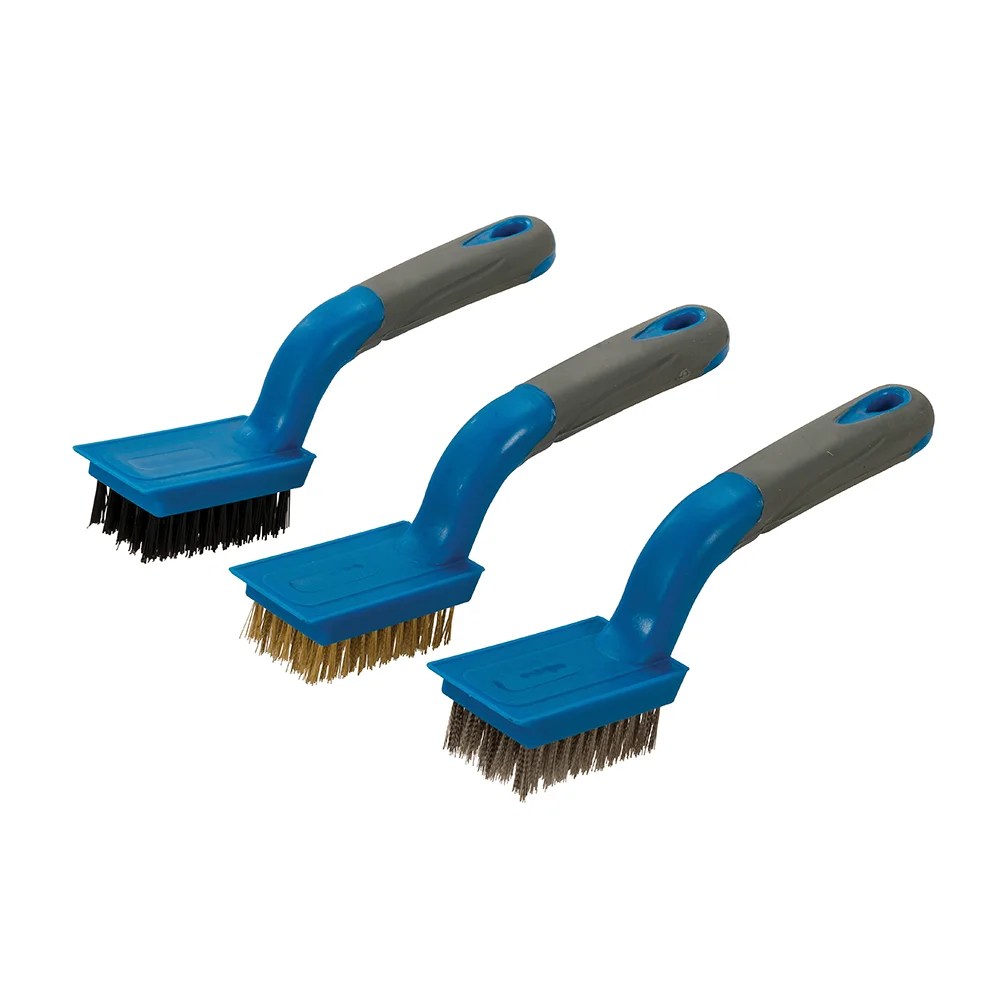 Brosses métalliques moyennes - 3 pcs image