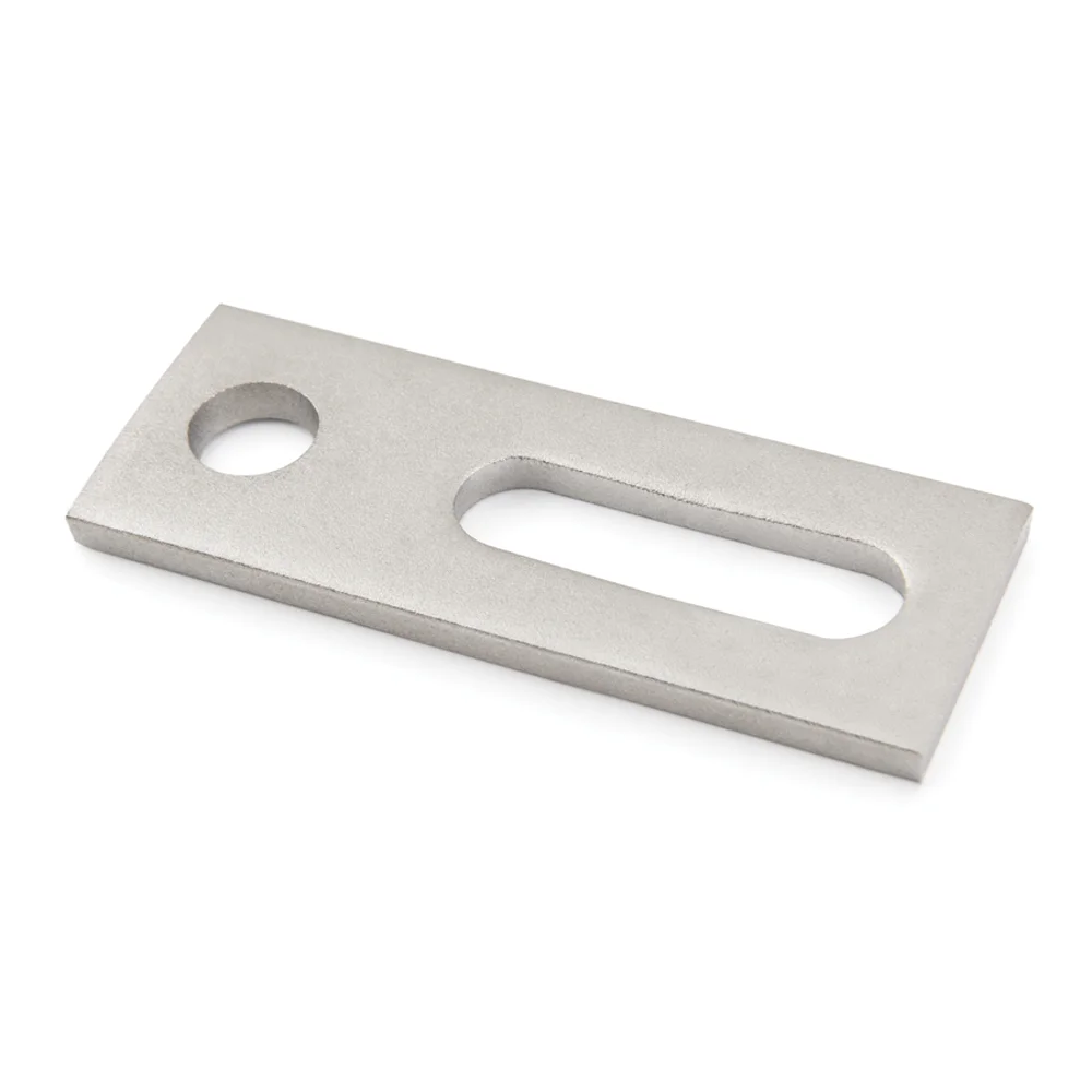 Boite de 20 - Plaque pour vis à double filetage - Inox A2 image