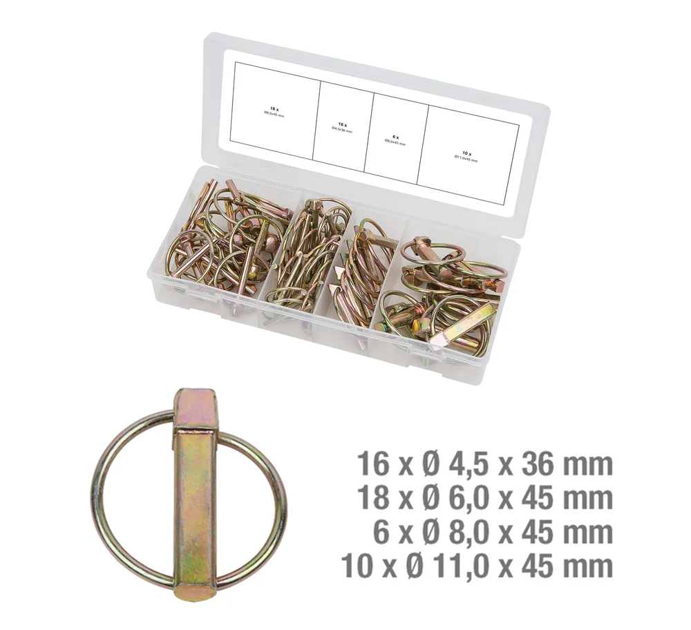 Assortiment de goupilles clips, 50 pcs image