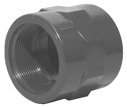 Raccord fer - PVC pression femelle à visser - femelle à coller image