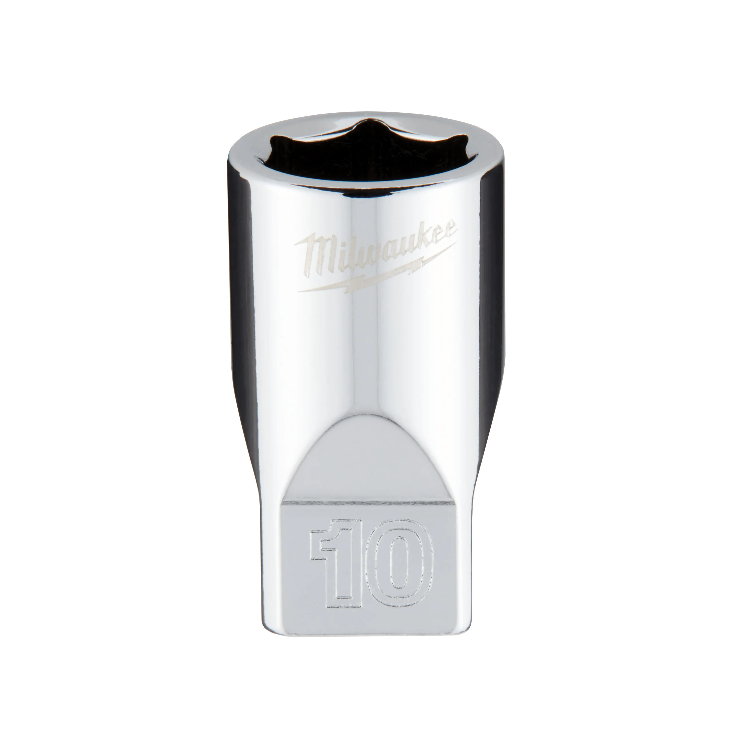 DOUILLE À CLIQUET CHROME 1/4 DRIVE SOCKET - METRIC STANDARD image