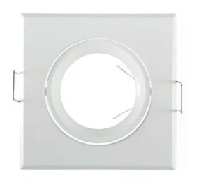 Collerettes Carrée Alu pour spots 84 x 84mm image