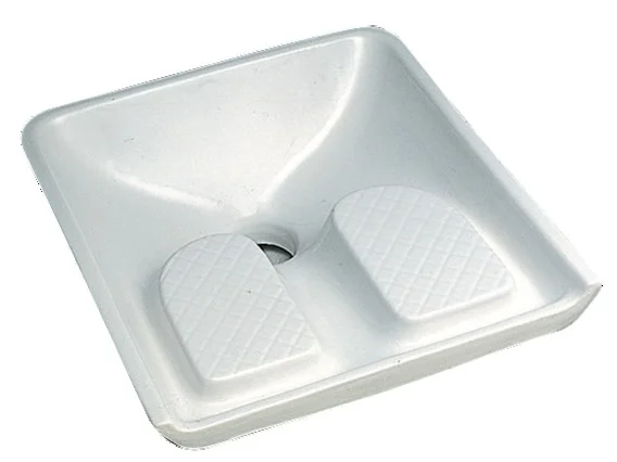 Siège WC à la turque Allia Blanc image