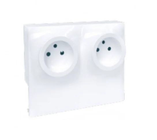 Cadre adaptateur moulure 2 postes - DUNE image