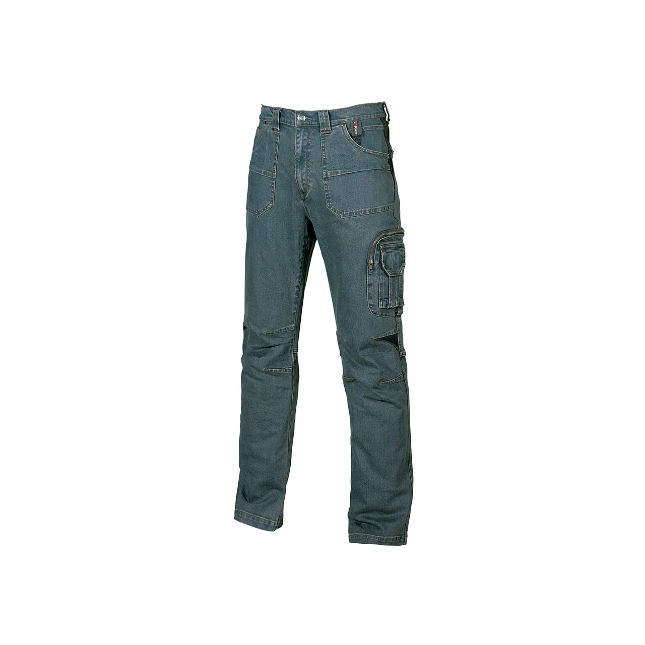 Jean de travail stretch TRAFFIC - Bleu Denim image