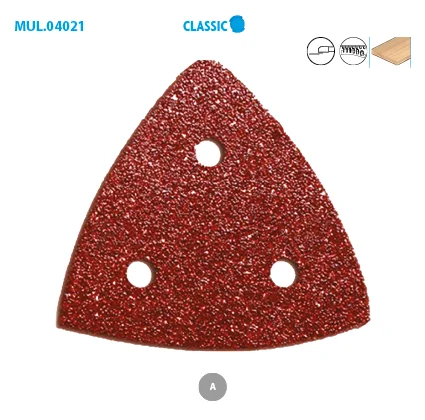 Lot de 10 patins abrasifs triangulaires Classic image