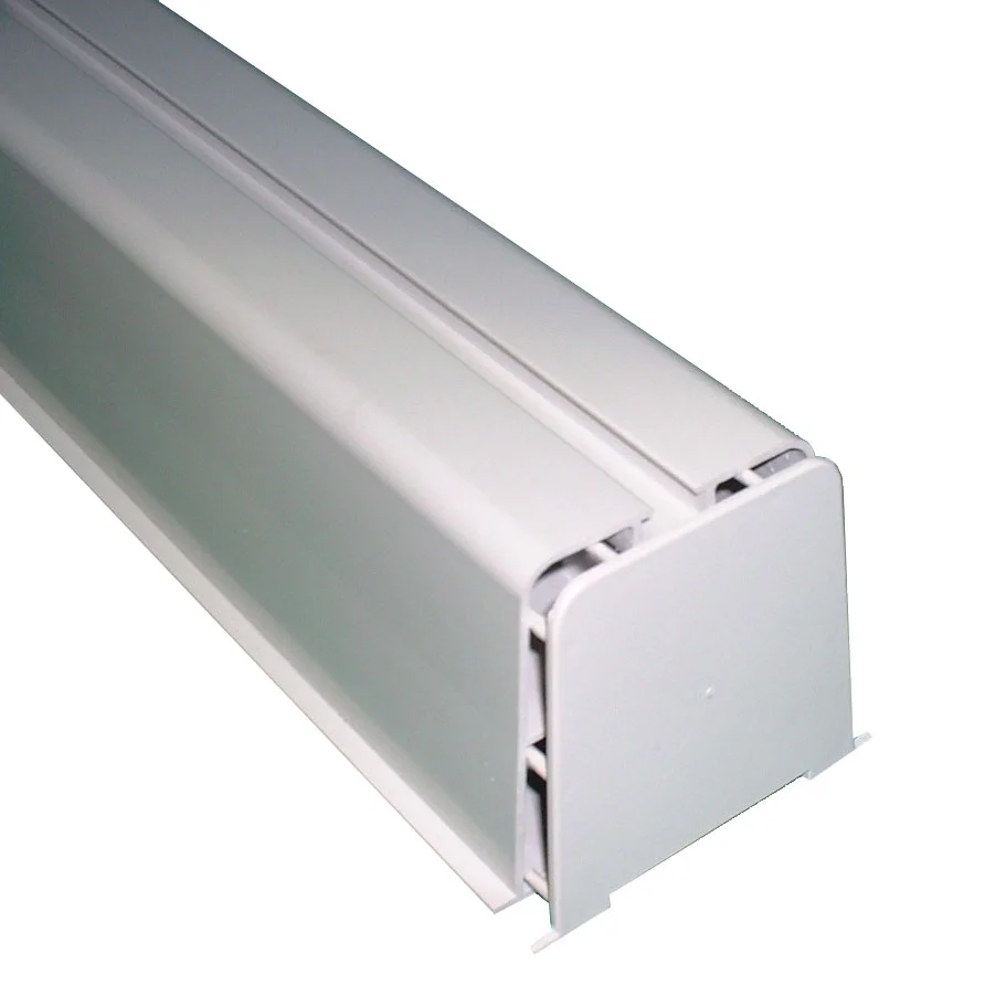 Embout pour support de climatisation PVC ivoire image