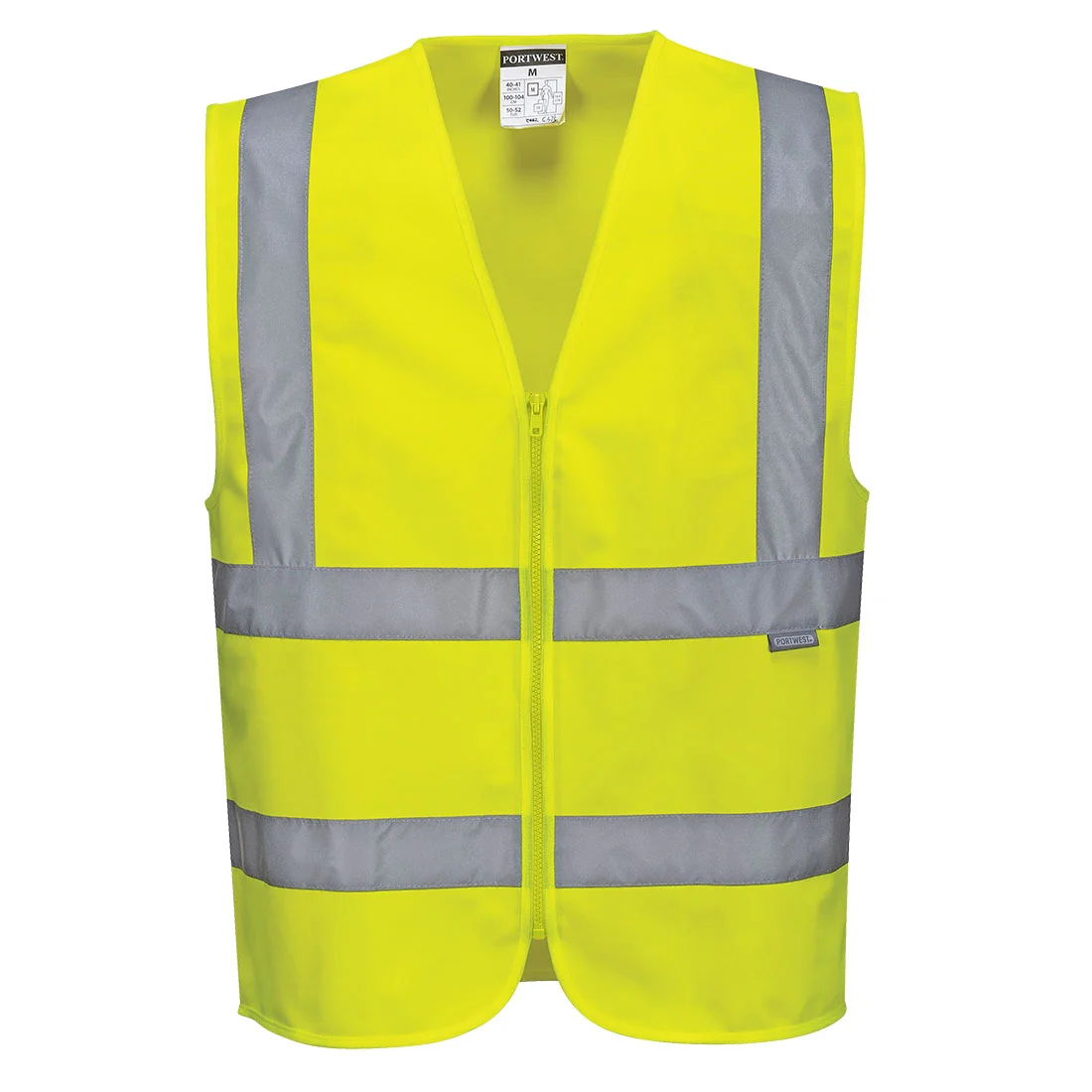 Gilet Hi-Vis avec zip image
