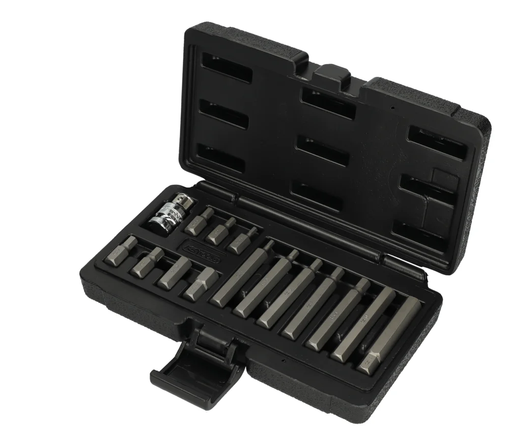 Coffret de 15 Embout de vissages 6 pans 1/2'', 12 mm image