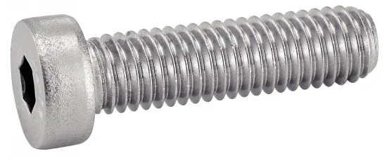 Vis à métaux tête cylindrique reduite six pans creux - Inox A2 image