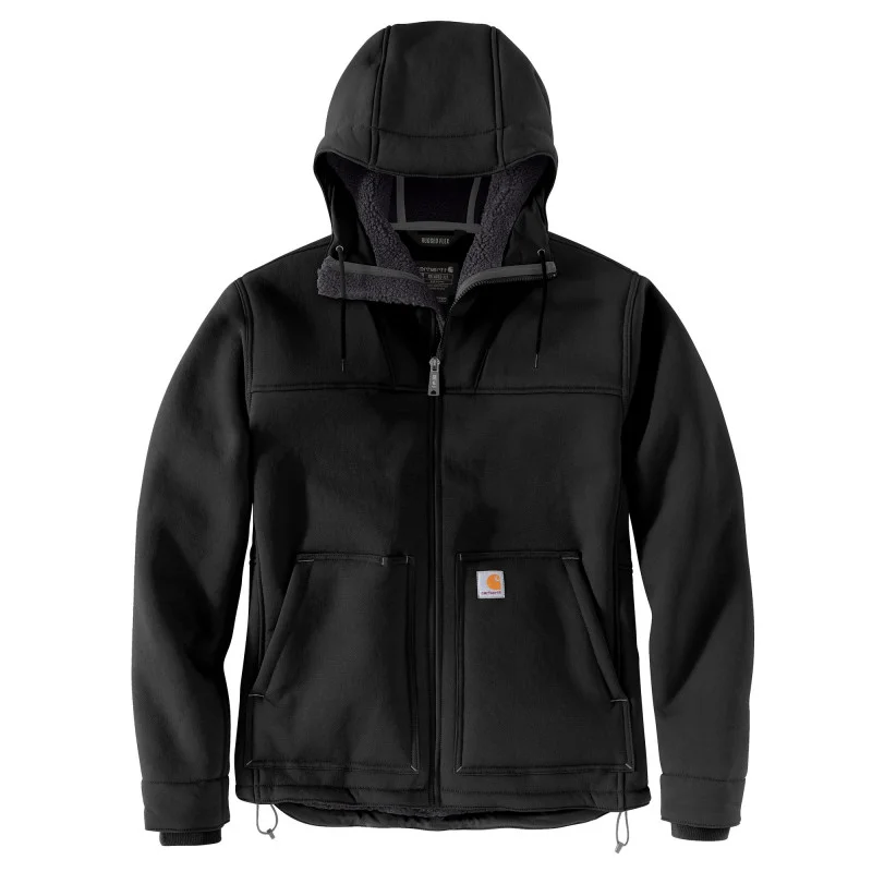 Blouson de travail à capuche zippé Super Dux - Noir image