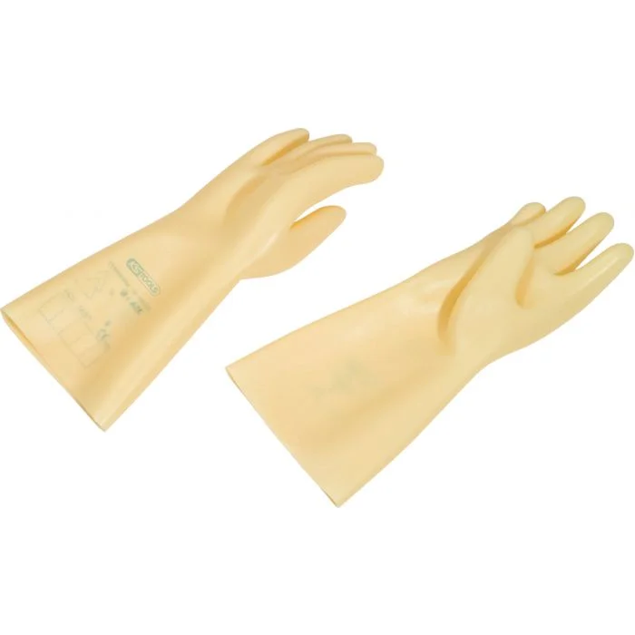 Gants d'électricien en latex naturel beige, classe 3, T10 image