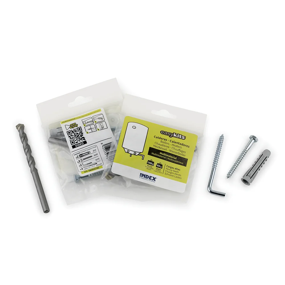 Boite de 12 - Kit de fixation pour chaudière - chauffages image