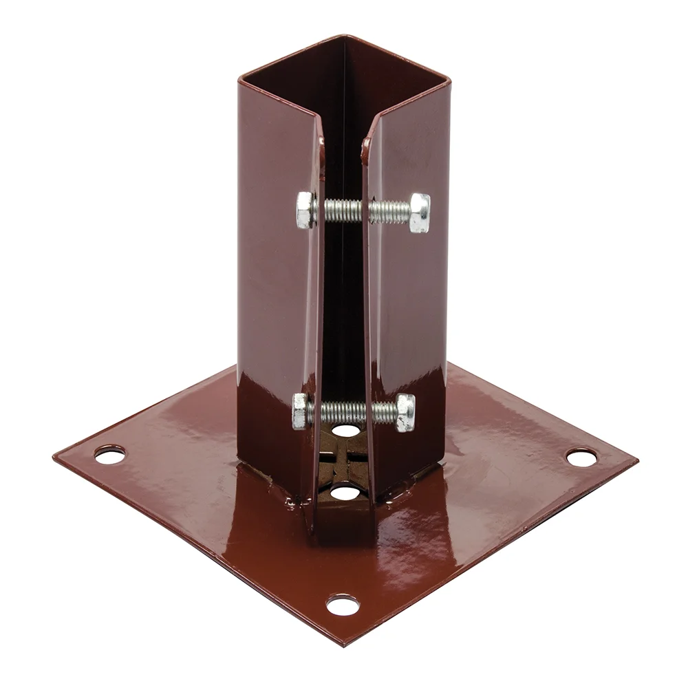 Support pour poteau à boulonner image