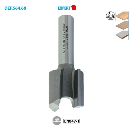 Mèche d'affleureuse droite Expert image