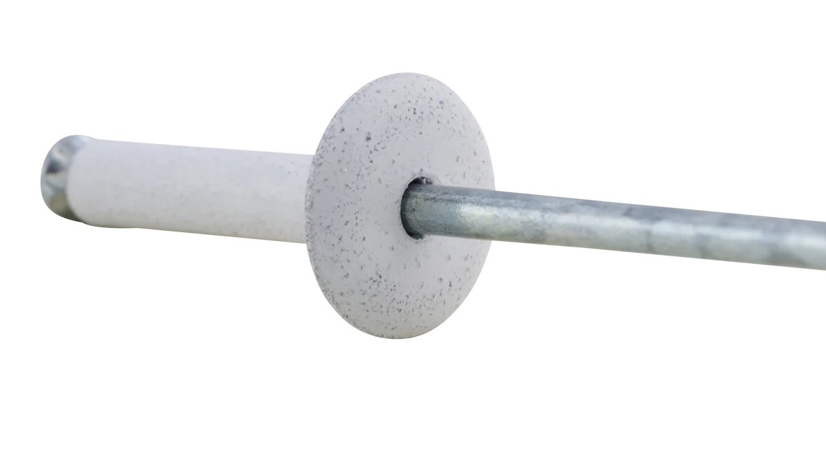 Rivet éclaté tête large laqué - Alu/Acier image