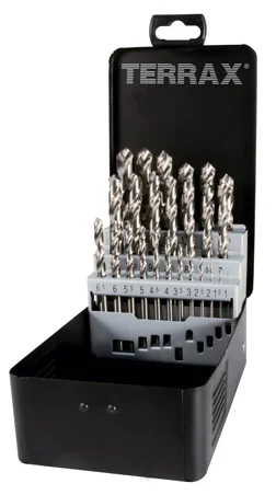 Coffret 25 forets HSS taillé meulé image