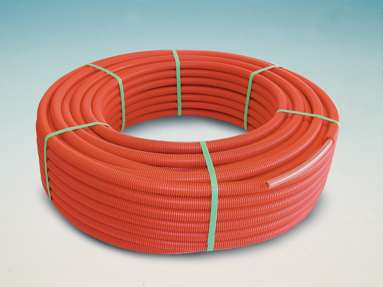 Tube PER pré-gainé - Rouge image