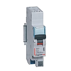 Disjoncteur modulaire DNX3 courbe C Ph+N auto - 4,5kA 230V image