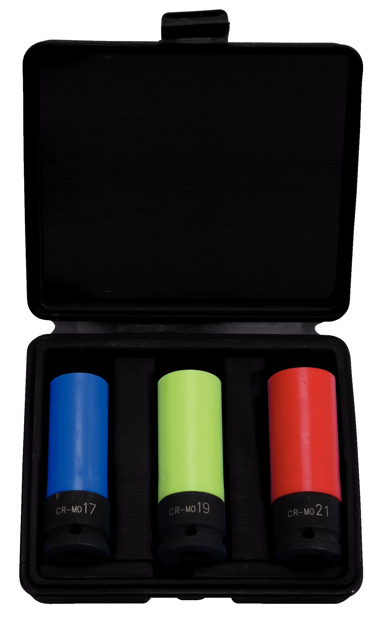 Coffret de douilles à chocs longues 6 pans pour jantes aluminium , 3 pièces image