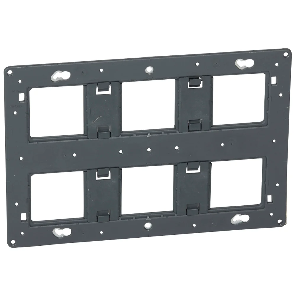 Support appareillage Batibox - Pour 2x3 ou 2x6 à 8 modules image