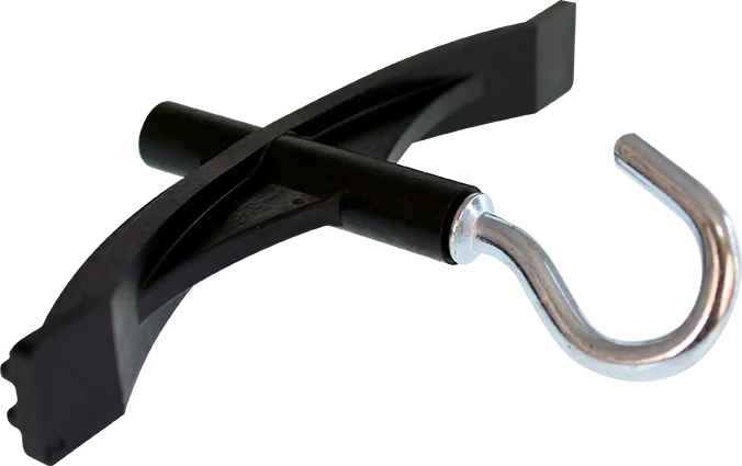 Accessoire de fixation luminaire plastique + piton image