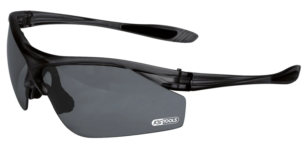 Lunettes de protection à teinte noire, protection renforcée image