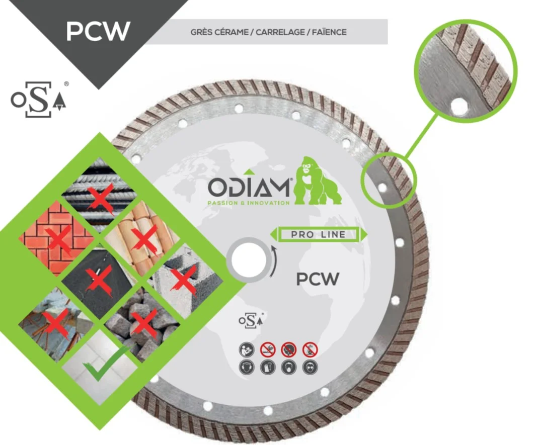Disque diamant PCW image